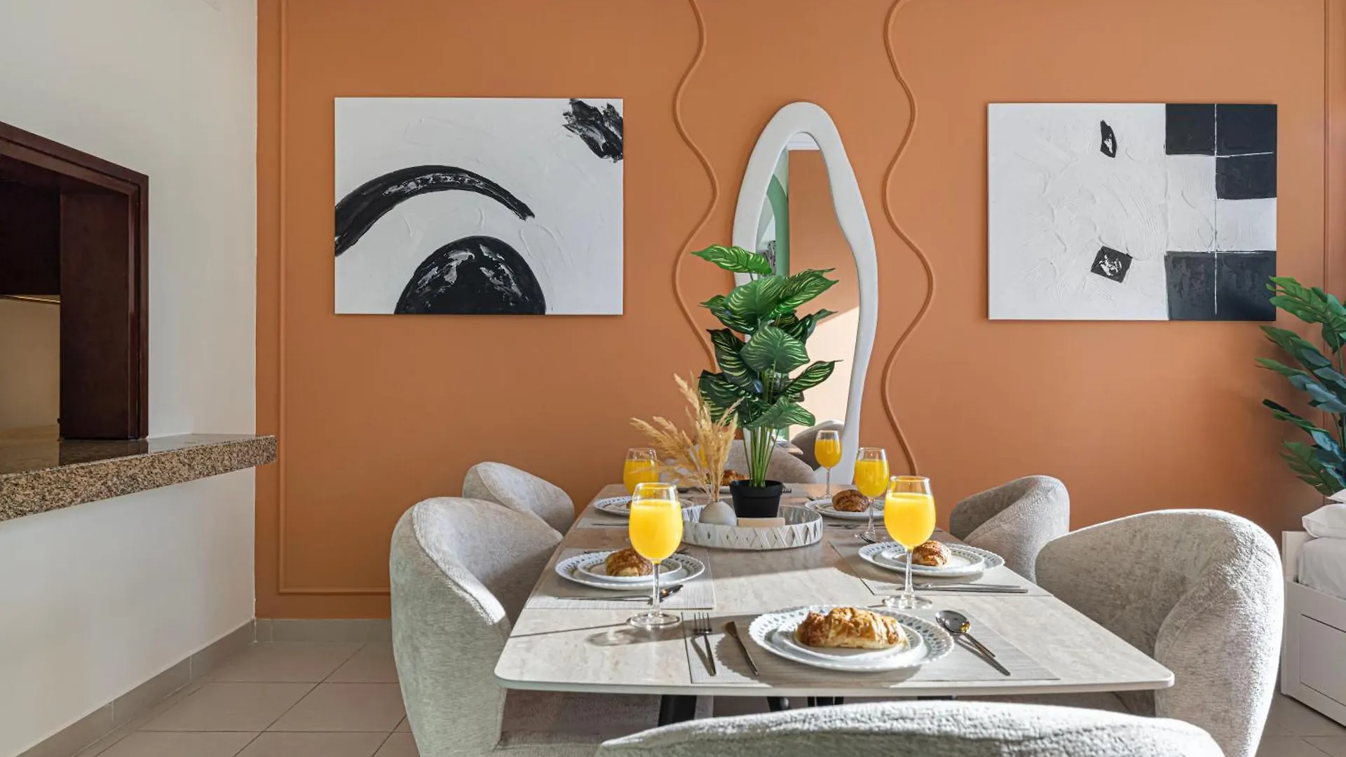 Serene Cozy 2Br Near Burj Khalifa 迪拜